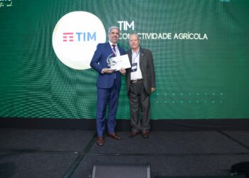 TIM vence Prêmio Visão Agro Centro-Sul na categoria “Conectividade Agrícola”