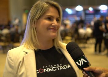 Paola Campiello, presidente da ConectarAGRO, destaca o papel da tecnologia na agricultura