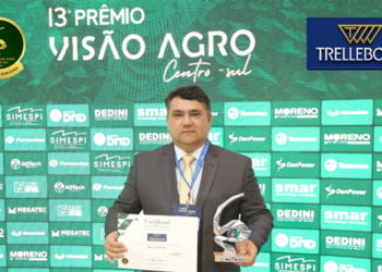 Trelleborg Tires vence prêmio “Melhor marca de pneus agrícolas”