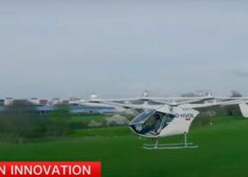 Táxi voador em Paris: inovação para as Olimpíadas