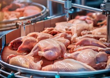 Desempenho do frango abatido na 32ª semana de 2024, segunda do mês de agosto