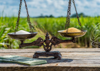 Exportação de açúcar em 2024 aumenta 9% ante 2023, para 38,238 milhões de toneladas