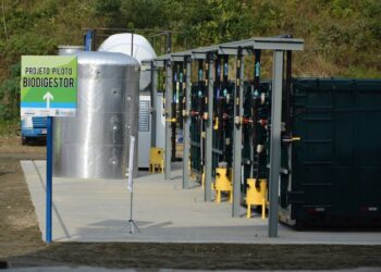 Equipamento que produz biogás a partir do lixo pode gerar cerca de 5MWh de energia por mês