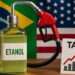 Etanol: Conflito entre Brasil e EUA sobre tarifas pode custar milhões à indústria brasileira