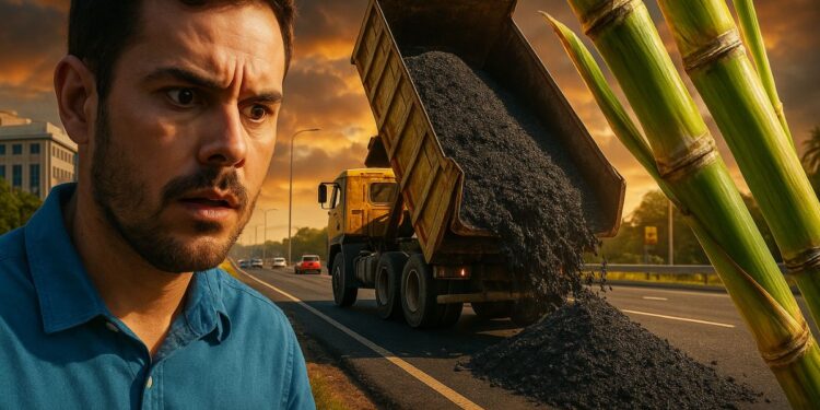 Projeto com asfalto de cana-de-açúcar mostra até 30% mais durabilidade e pode reduzir custos em rodovias de alto tráfego