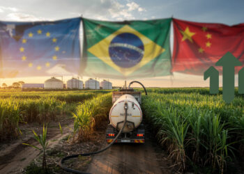 União Europeia acelera negociações com Brasil para garantir etanol e biocombustíveis — em resposta ao avanço da China nos combustíveis renováveis