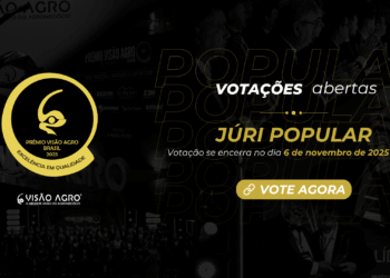 Votação popular do 22º Prêmio Visão Agro Brasil já começou e segue até 6 de novembro