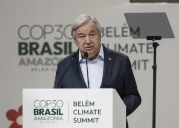 Falta coragem política para transição energética rumo a combustíveis limpos, diz Guterres