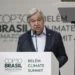 Falta coragem política para transição energética rumo a combustíveis limpos, diz Guterres