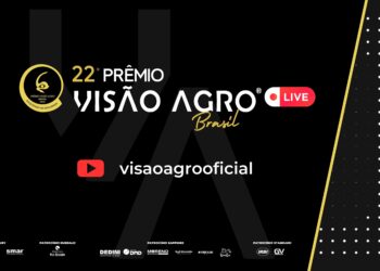 22º Prêmio Visão Agro Brasil terá transmissão ao vivo pelo YouTube