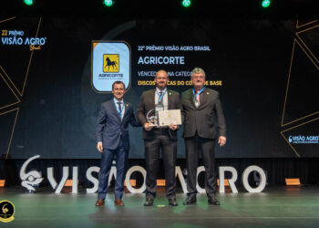 Agricorte é reconhecida no 22º Prêmio Visão Agro Brasil na categoria Discos e Facas do Corte de Base