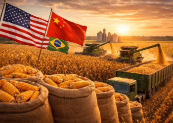 Ranking dos maiores produtores de milho do mundo na safra 2025/26