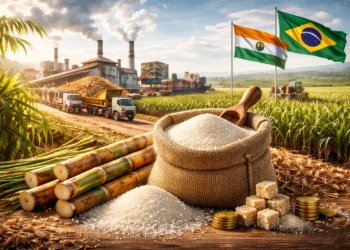 Produção recorde da Índia reforça viés baixista do açúcar no mercado global