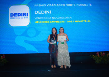 Dedini vence Prêmio Visão Agro Norte-Nordeste na categoria “Melhores Empresas” da área industrial