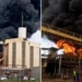 (Vídeo) Incêndio atinge complexo industrial da Coamo no Paraná