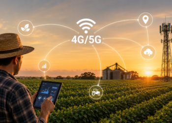 Mais de 33% da área produtiva do Brasil já possui 4G ou 5G, diz ConectarAGRO