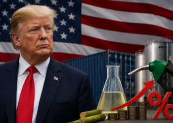 Presidente Donald Trump impõe tarifa de 25% ao etanol brasileiro