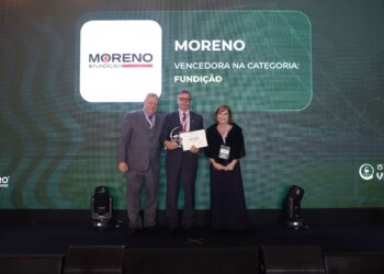 Fundição Moreno conquista Prêmio Visão Agro Centro-Sul