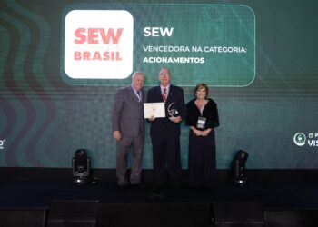SEW celebra reconhecimento conquistado no 15º Prêmio Visão Agro Centro-Sul