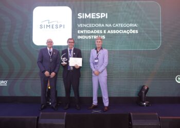 SIMESPI conquista Prêmio Visão Agro Centro-Sul na categoria Entidades e Associações Industriais