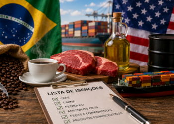 EUA poupam café, carne e petróleo de tarifa ao Brasil; confira lista de isenções