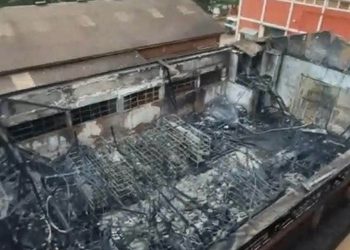 Incêndio destrói antigo almoxarifado da Raízen em Morro Agudo; não há feridos – Veja vídeo